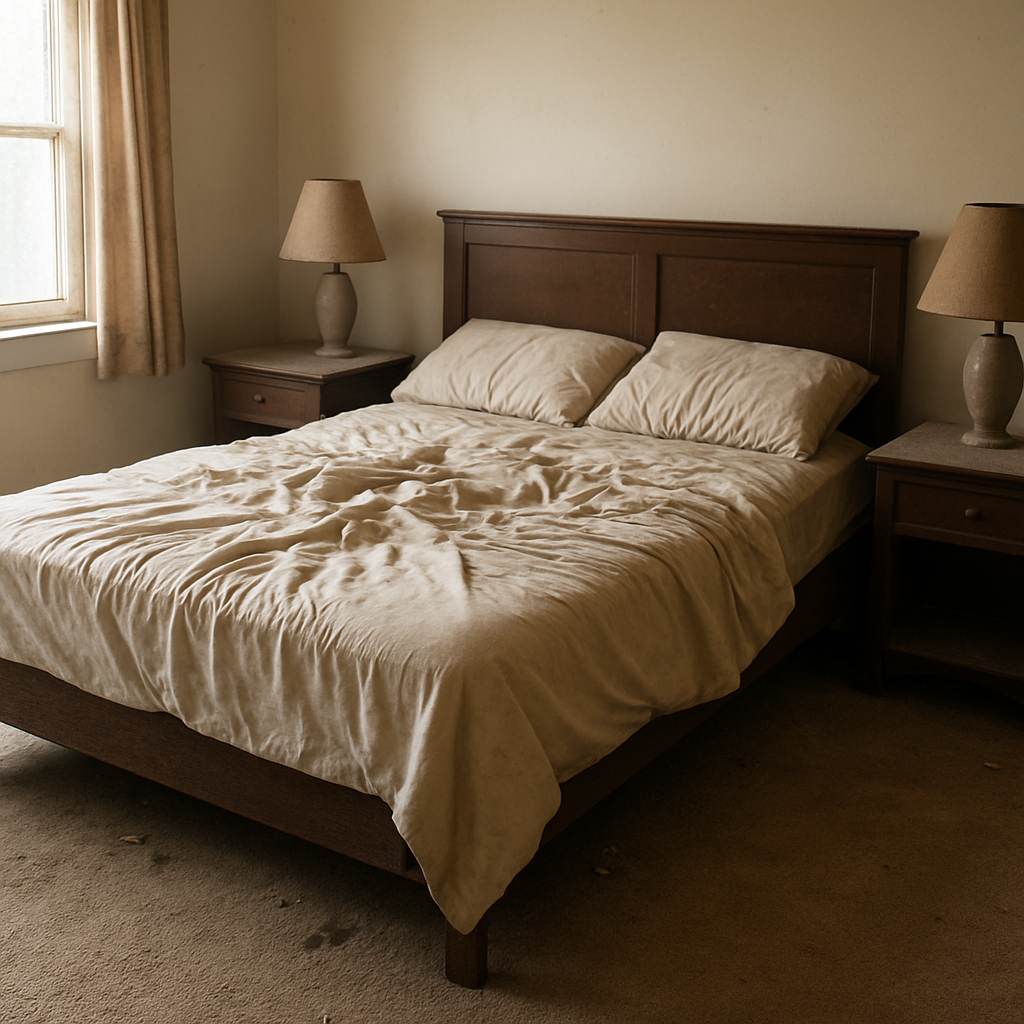 Bedroom Refresh – Before cleaning